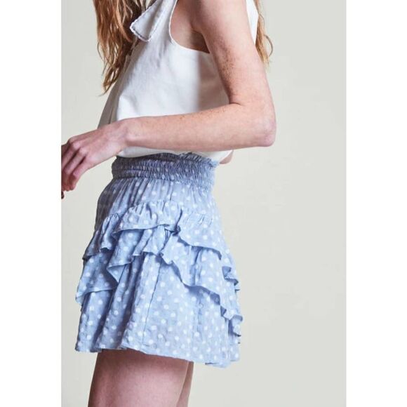 The Mini Skirt by Rochelle Behrens Gingham Check Mini Skirt Sz. L - Picture 3 of 7